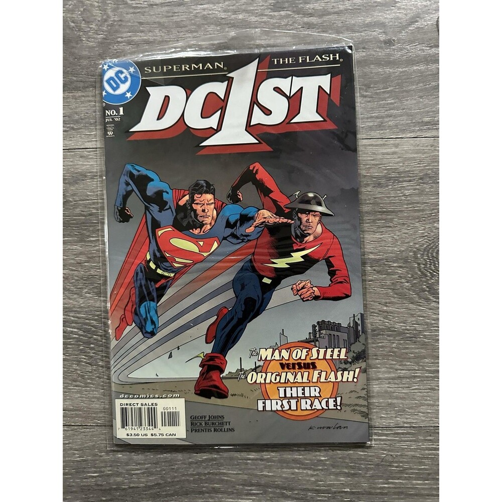DC DC 1st #1 Single Issue Comic 2002 Superman Flash Color US Comics 1st Print